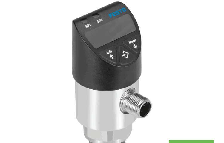 Датчик давления FESTO SPAW-B2R-G12M-2PA-M12